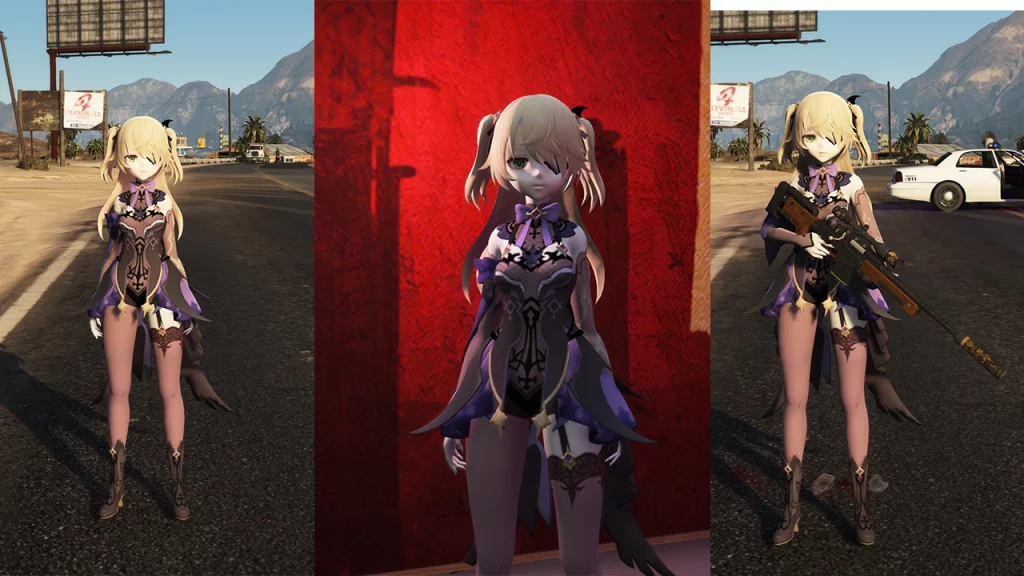 Fischl Genshin Impact [Add-On Ped / FiveM] 1.0