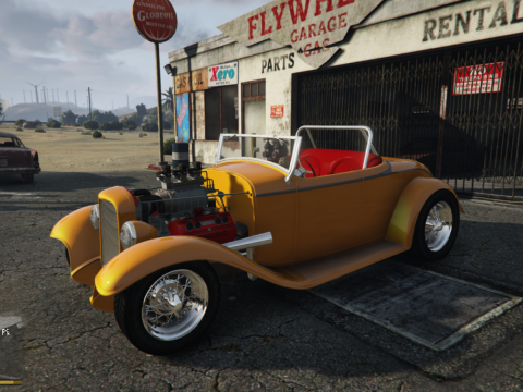 Ford 1932 Roadster hulagirl [Add-On | VehFuncs V] 0.2