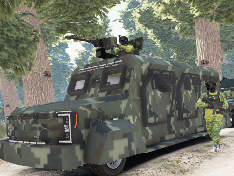 Ford F350 Armored Cartel [Add-On / FiveM] 1.0