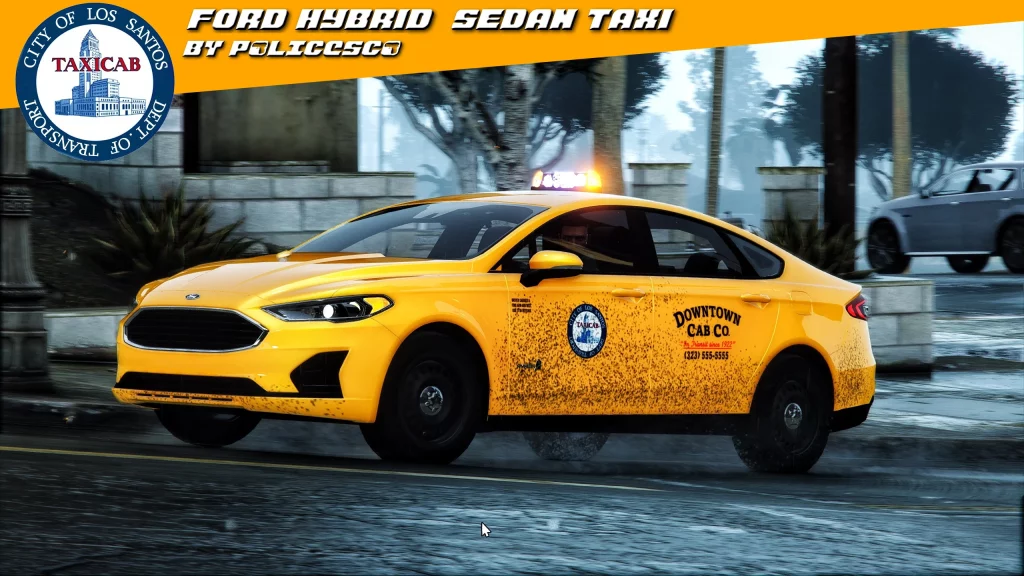 Ford Hybrid Sedan Taxi 1.0