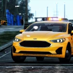 Ford Hybrid Sedan Taxi 1.0