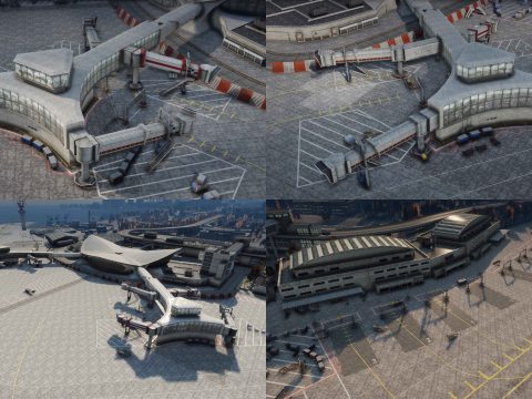 Francis International Airport (FIA) | Static Planes Removed [YMAP] 1.0
