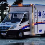 Freightliner Sprinter Los Santos/Blaine County Ambulance [Replace | ELS | LODs] 1.1