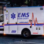 Freightliner Sprinter Los Santos/Blaine County Ambulance [Replace | ELS | LODs] 1.1