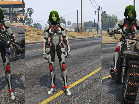 Gamora Marvel [Add-On Ped / FiveM] 1.0