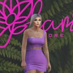 Glam Dress for MP Female 1.0