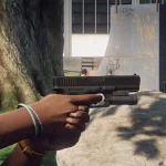 Glock 17With Night Sights Texture 2.0