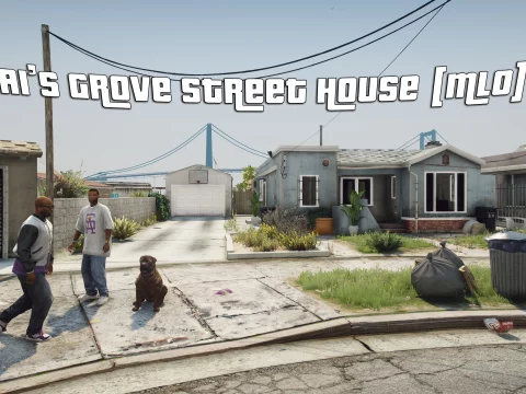 [MLO] A1's Grove Steet House [Add-On SP-FiveM] 0.1 [Stable]