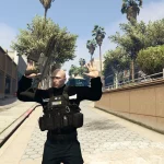 Gruppe6 jacket + bulletproof for MP Male/FiveM 1.0