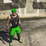 Gucci Shirt + LA Caps for Trevor [+F] Mod