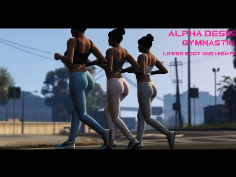 High Poly Gym Lower Body One for MP Female +3 Leggings 1.0