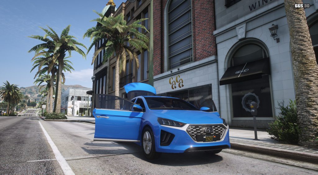Hyundai Ioniq hybrid 2019 [Add-On | Tuning]