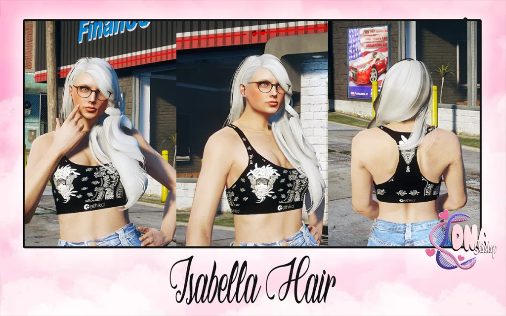 Isabella Hair for MP Female 1 