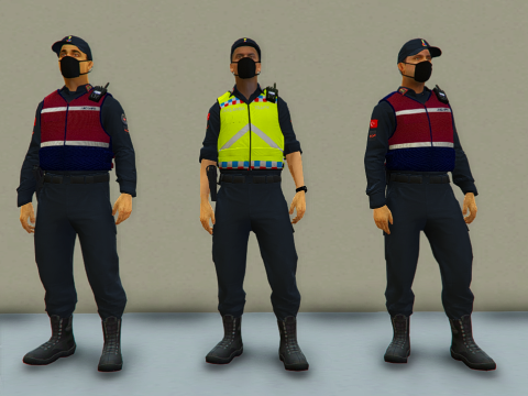 Jandarma Asayiş Ped [Replace] 3.0