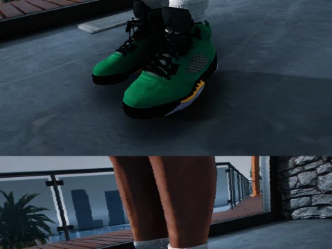 Jordan Retro 5 For Freemode Male & Female 2.0