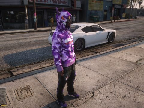 KantoStarter X LIT Gengar Hoodie for MP Male 1.0