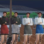 Knit Dress for MP Female 1.0