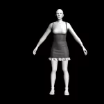 Knit Dress for MP Female 1.0