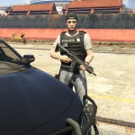 LSPD Bulletproof vest retexture for EUP 1.0