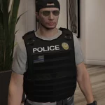 LSPD Bulletproof vest retexture for EUP 1.0