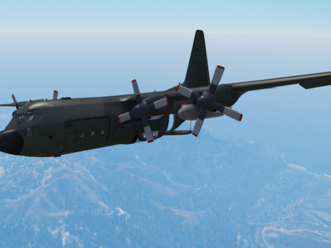 Lockheed C-130 Hercules FAM [Add-On / FiveM] BETA 1.0