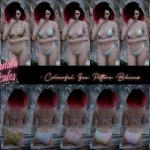 Mandala & Scales - Colourful, Fun, Pattern - Bikinis 1.0