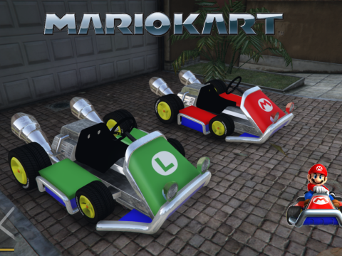 Mario Kart 7 karts [Add-On] 0.2