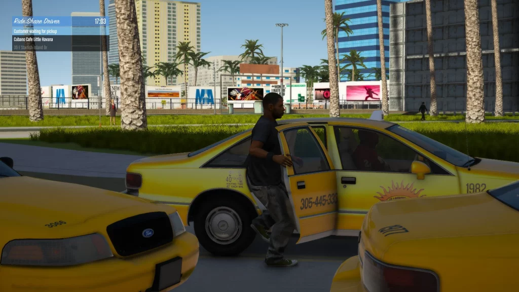 Vice City/Miami Taxi Driver 1.0