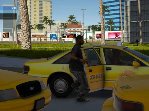 Vice City/Miami Taxi Driver 1.0