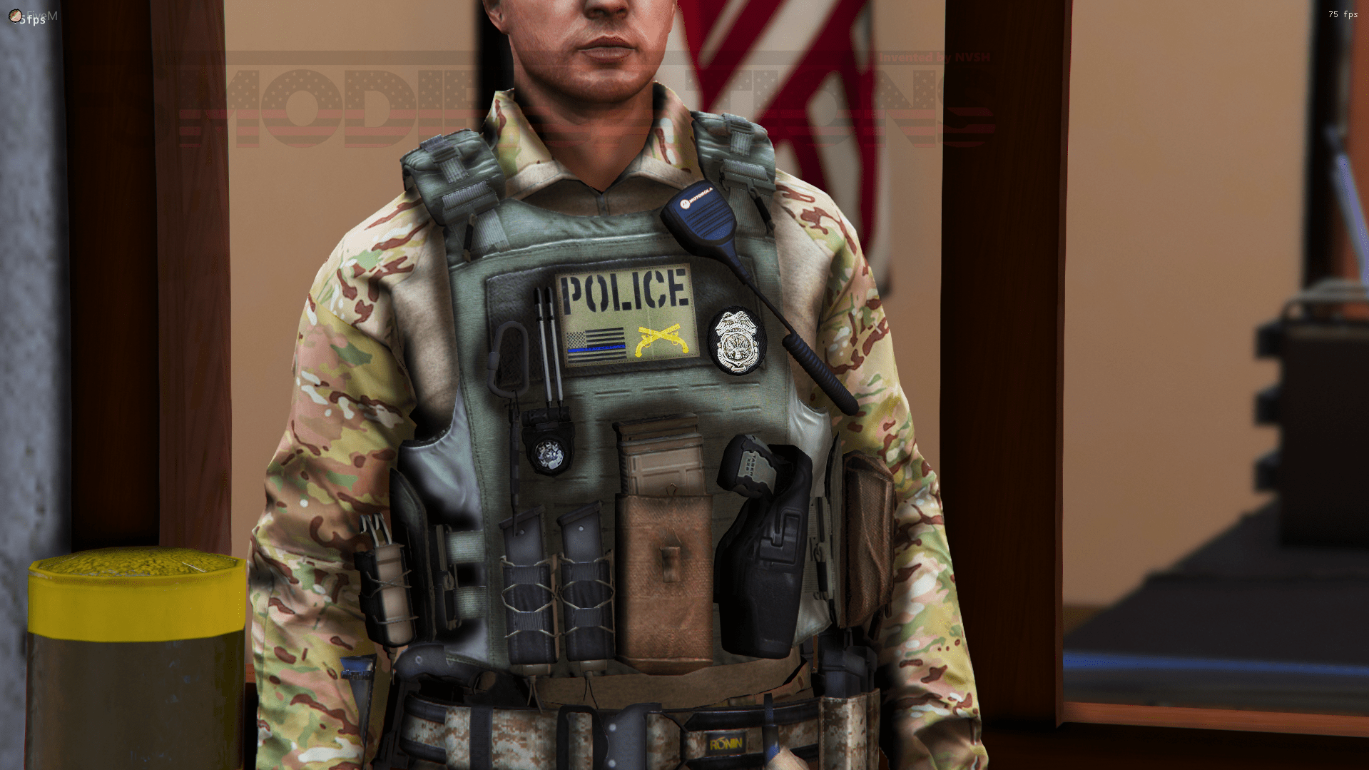 [EUP] [FiveM] Military Police Vest Skin 1.0 – GTA 5 mod