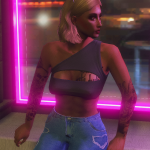 One Shoulder Top for MP Female 1.0