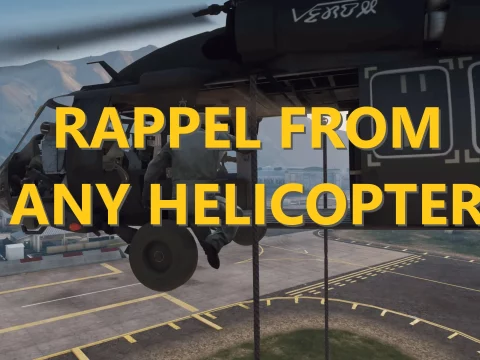 Rappel from Any Helicopter and Air Support 1.0