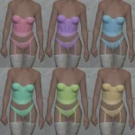 Recolored stripper lingerie for MP female 1.2