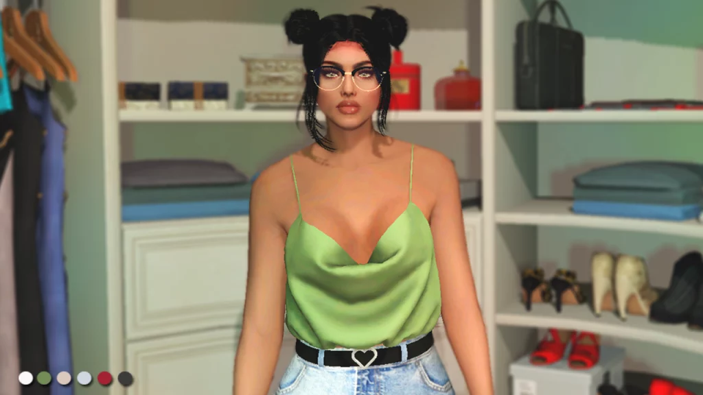 Satin Top for MP Female 1.0