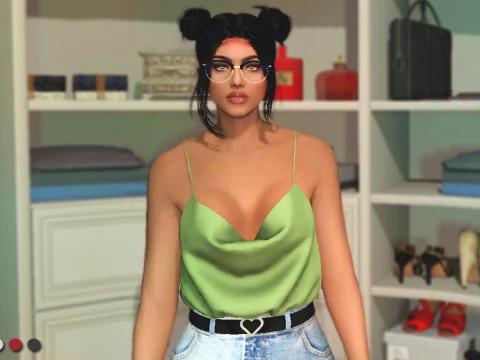 Satin Top for MP Female 1.0
