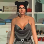Satin Top for MP Female 1.0