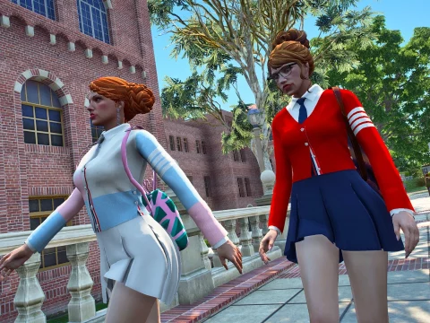 School Outfit for MP Female 1.0