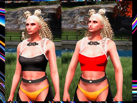 Strapped Tank for MP Female 1.0