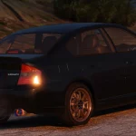 Subaru Legacy B4 (BL5) 2005 [Add-On | LODs | Sound | Tuning | Liveries | Vehfuncs] 1.01