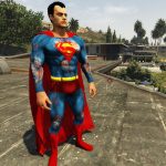 Superman BvS Injustice 2 - Retexture - BATTLE DAMAGE 1.2