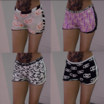 Tennis Shorts retextured for MP Female 1.2