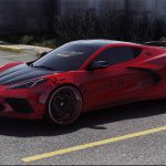 Trippie Redd Chevrolet Corvette C8 Stingray [Add-On / FiveM | Liveries] 1.1