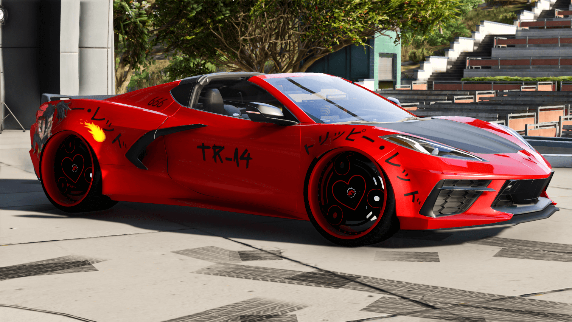 Corvette c8 gta 5 фото 15