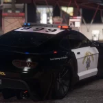 Vapid Dominator GTX Police [Add-On / FiveM | Sound | Liveries | Extras | Tuning | Call Sign System] 1.1.1