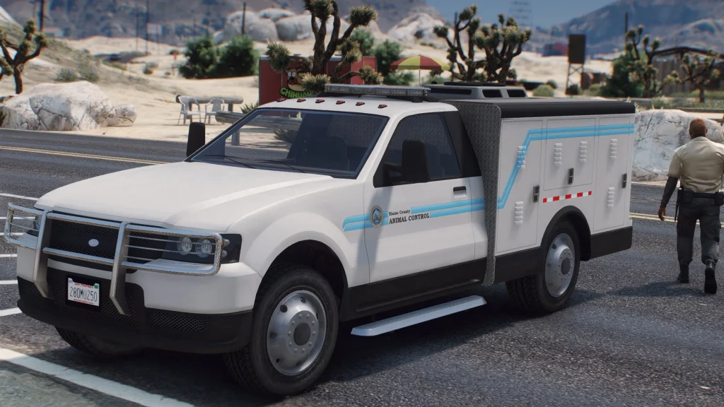 Vapid Kennel - Animal Control Truck [SP | FiveM | Add-on] 1.0