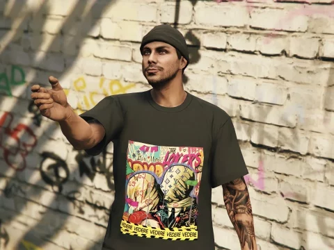 Caution! Verdere Shirt for MP Male / Female 1.0