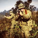 Vietnam War US Army Pack for MP Male