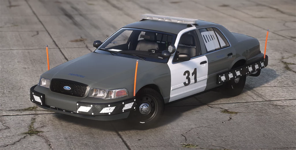 2011 Ford Crown Victoria Police Interceptor Training By Kalus | Add-on | FiveM Ready 1.0