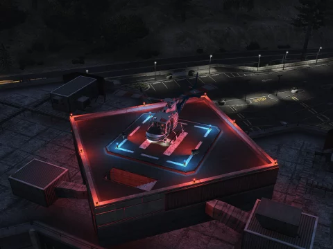 Addition and upgrade of Lighting System for over thirty helipads + Five new helipads | YMAP v1.0