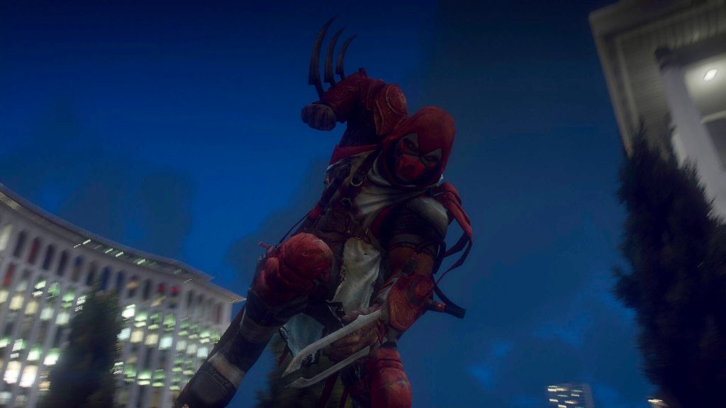 Arkham City Azrael (Cloth physics) 